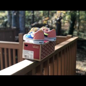 Customized Vans New Sz 8